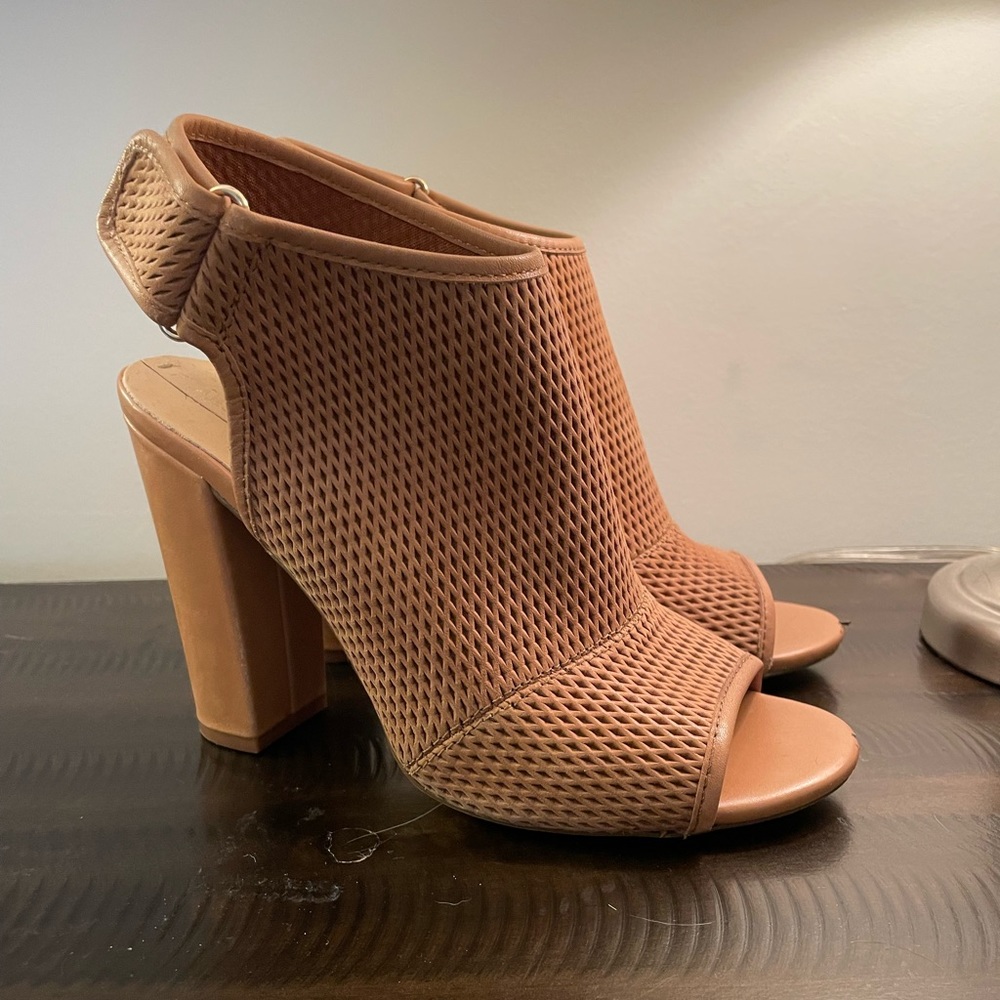 Beautiful tan summer booties